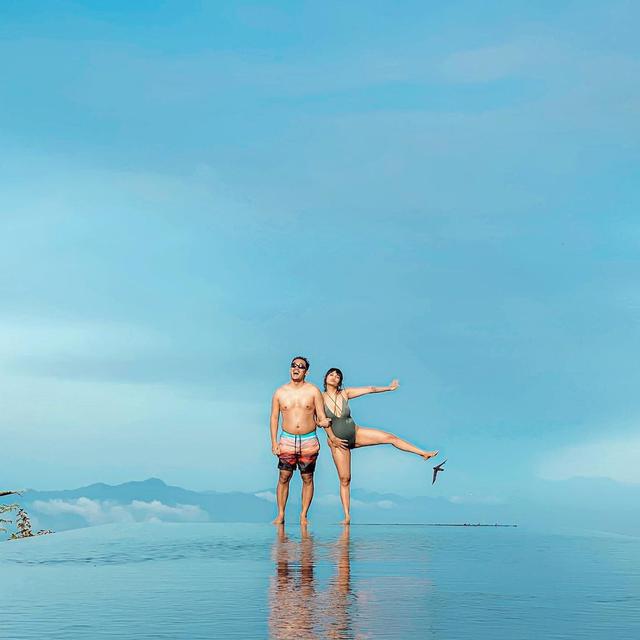 Momen Liburan Vanessa Angel dan Suami di Bali. (Sumber: Instagram/vanessaangelofficial)