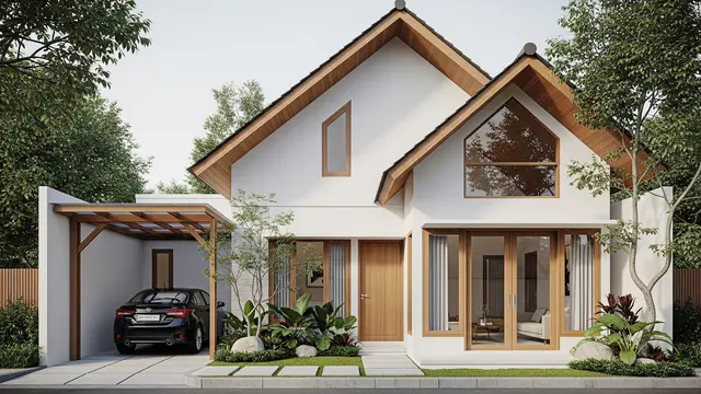 Rumah Kecil Sederhana Tapi Mewah di Kampung