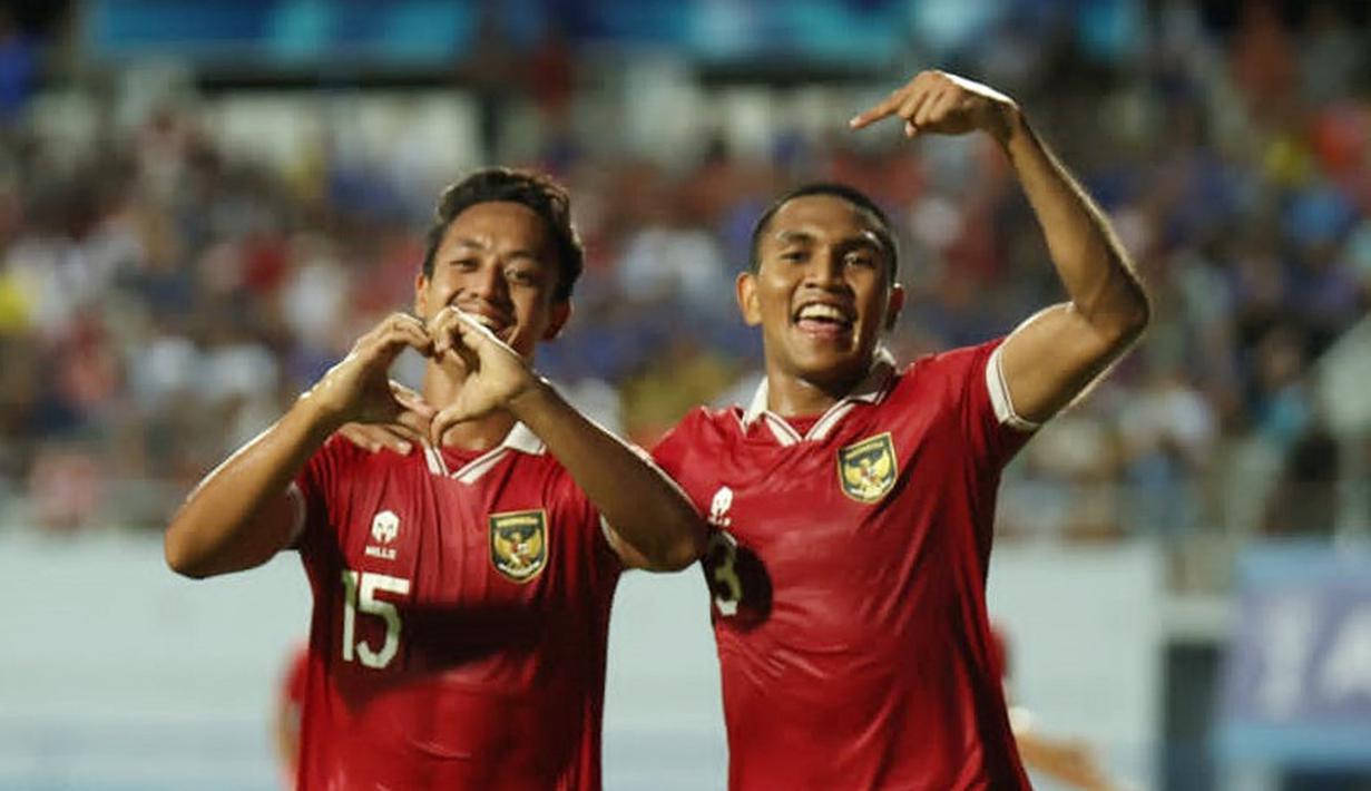 Timnas Indonesia U-23 tampil spartan dan berhasil memecundangi Thailand U-23 pada semifinal Piala AFF U-23 2023. Kemenangan tersebut membawa Tim Garuda Muda melaju ke partai final dan akan bersua Vietnam. (Dok. PSSI)