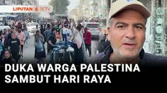 Berbeda dengan masyarakat di Tanah Air, umat Muslim di Palestina menyambut Idulfitri di tengah kehancuran. Militer Israel belum berhenti menyerang jalur Gaza menjelang lebaran Idulfitri.