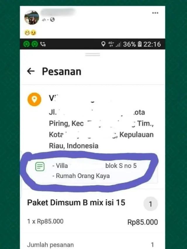 8 Pesan Nyeleneh Pembeli Saat Order Makanan di Ojek Online
