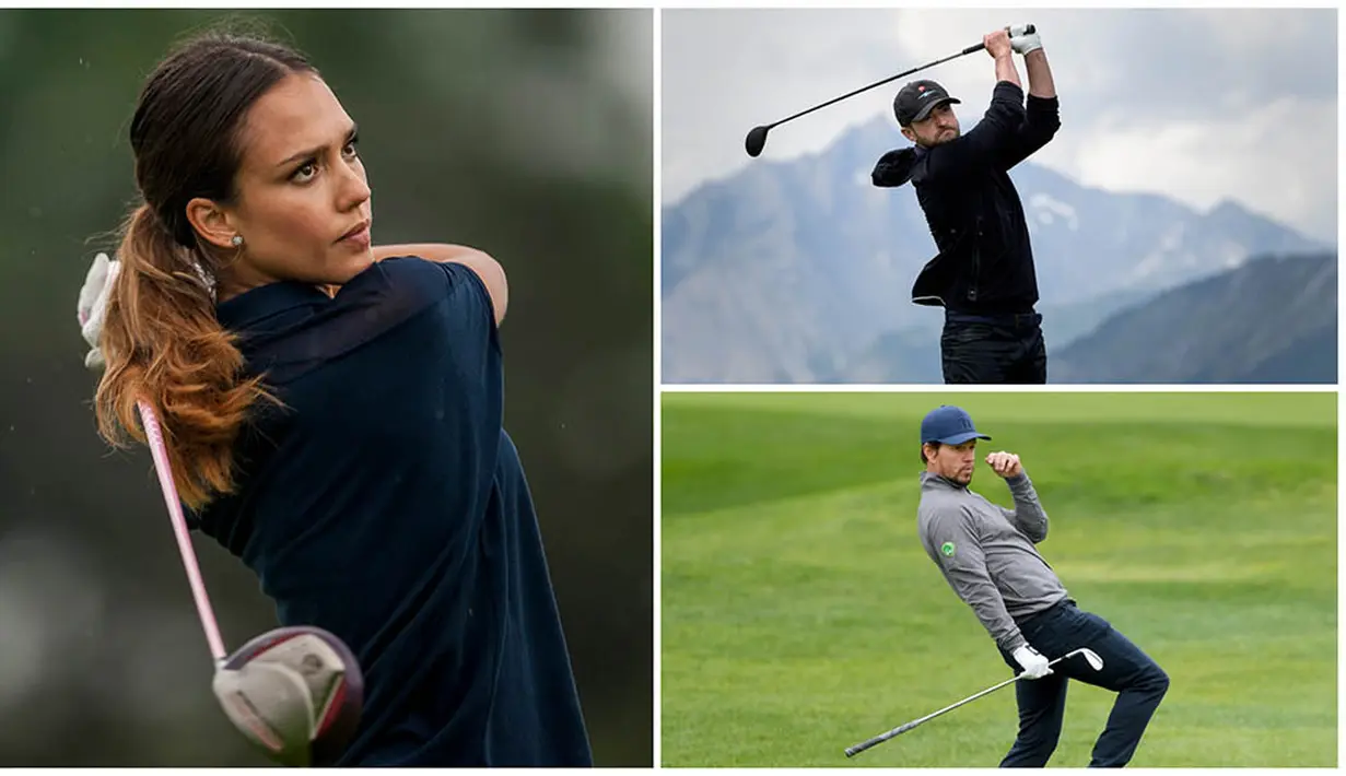 Kesibukan sebagai bintang layar kaca tidak membuat aktor dan aktris Hollywood ini meninggalkan hobinya untuk bermain golf. Berikut ini Jessica Alba dan enam bintang Hollywood yang hobi bermain golf. (Kolase Foto dari AFP)