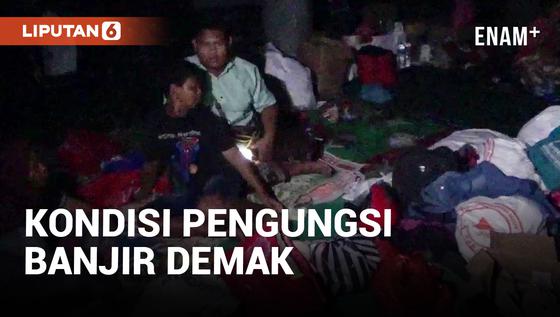 VIDEO: Banjir Demak, Ratusan Warga Mengungsi di Bawah Jembatan