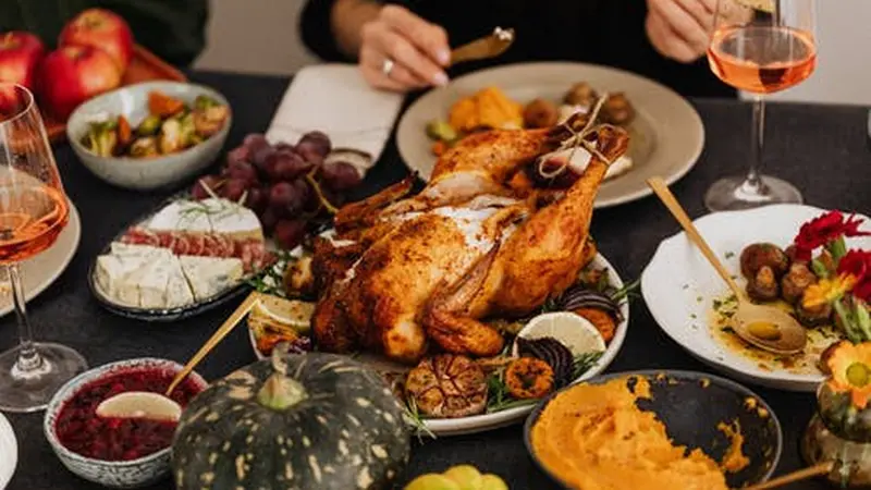 Menu Makanan Thanksgiving. (Pexels)