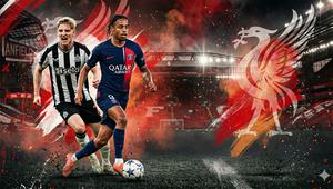 Ilustrasi winger yang jadi target Liverpool, di antaranya Bradley Barcola dan Anthony Gordon. (Foto by Gemini AI)