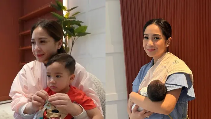 Diduga Adopsi Anak Perempuan, Ini 6 Gaya Keibuan yang Modis dari Nagita Slavina Saat Momong Kedua Putranya