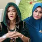 Julia Perez bersama ibu, Sriwulansih. (Herman Zakharia/Liputan6.com)