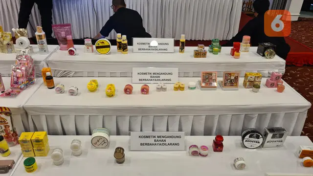 Kosmetik mengandung bahan berbahaya atau dilarang.