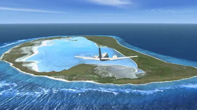 Ilustrasi pulau pribadi