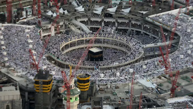 20150714-Pemandangan Indah Kakbah Dilihat Dari Udara-Mekkah 3