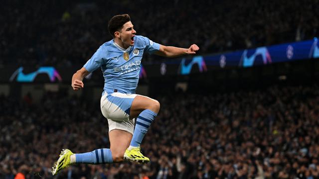 Foto: Julian Alvarez Cetak Rekor Baru saat Bawa Manchester City Melaju ke Babak Perempat Final Liga Champions