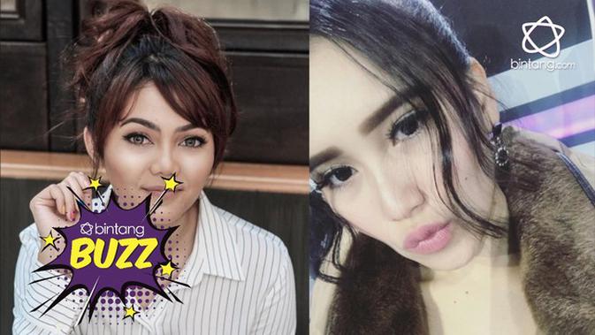 Gaya Rambut Poni Ayu Ting Ting Vs Rina Nose Lebih Cocok Mana News Entertainment Fimela Com