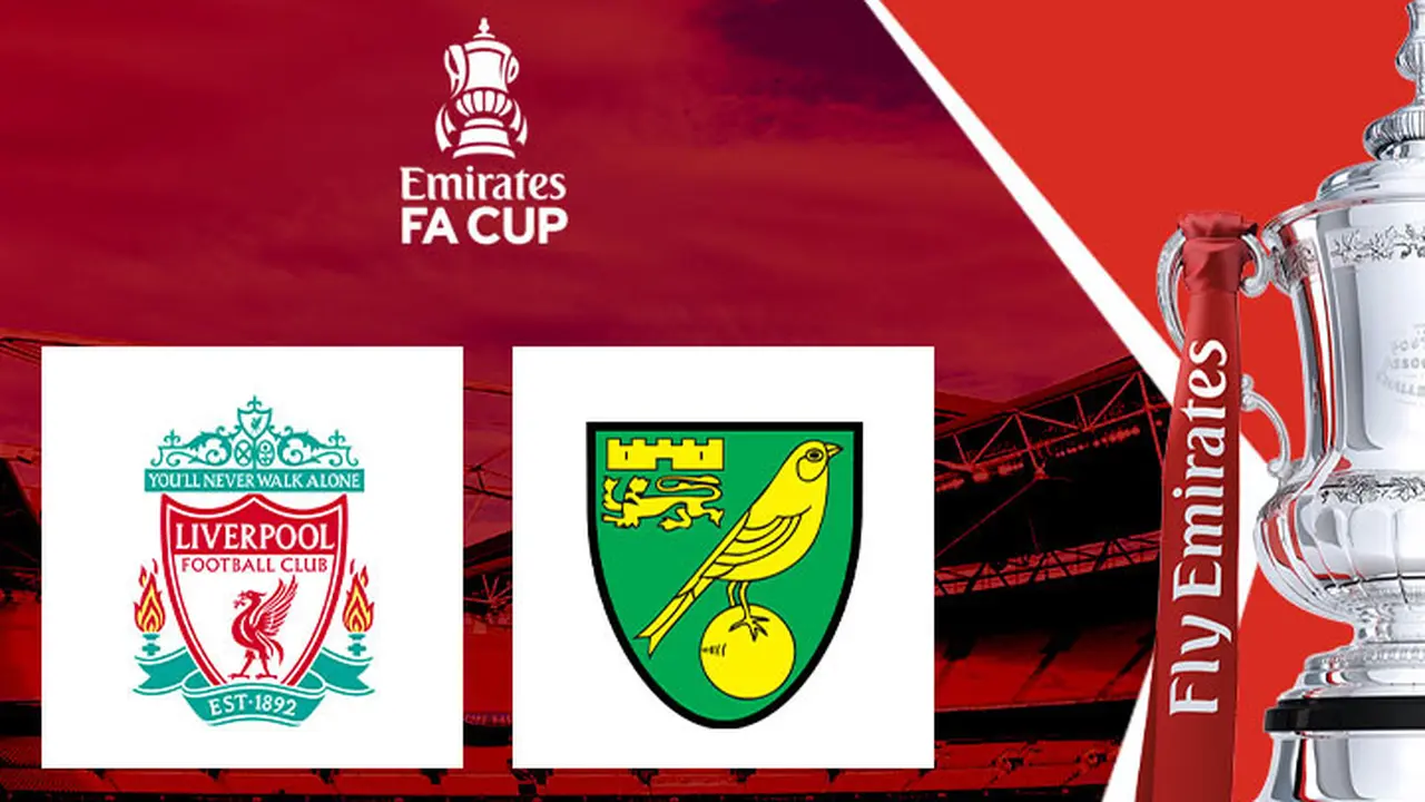 Piala FA - Liverpool Vs Norwich City