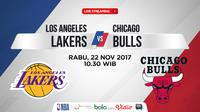 Los Angeles Lakers Vs Chicago Bulls (Bola.com/Adreanus Titus)