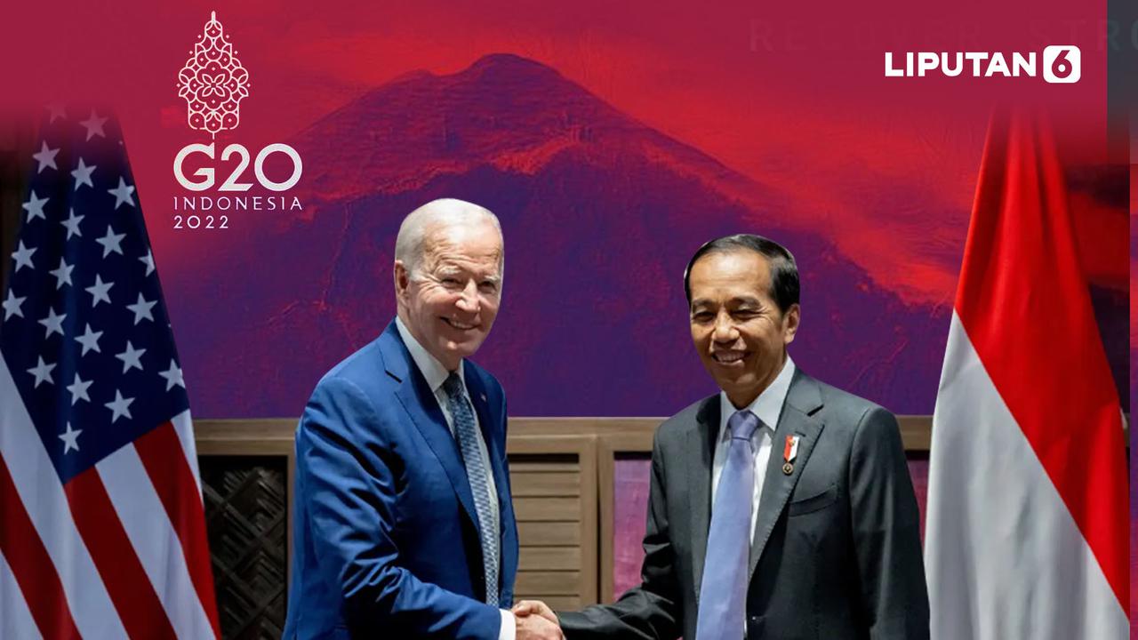 Banner Infografis Indonesia Banjir Pujian di KTT G20 dan Salam Hormat Joe Biden untuk Presidensi G20 Jokowi
