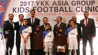 Real Madrid bekerja sama dengan YKK Indonesia akan menggelar pelatihan untuk anak-anak di Indonesia..
