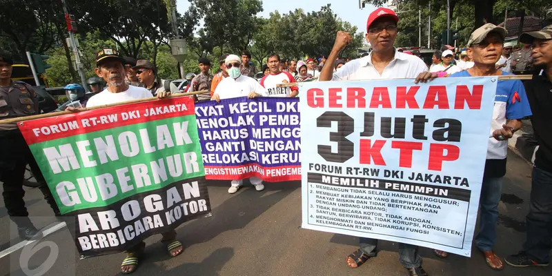 20160916-Forum RT/RW Geruduk Kantor Ahok-Jakarta