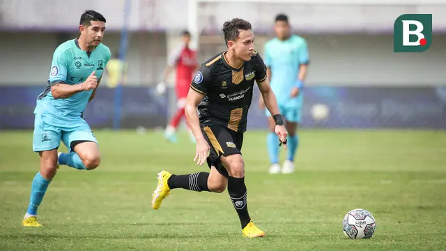 Foto: Egy Maulana Vikri Langsung Cetak Gol di Laga Debut BRI Liga 1, Dewa United Ditahan Imbang Madura United