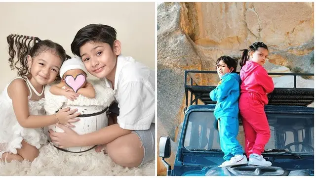 6 Potret King Faaz dan Arsy Hermansyah Bareng Adiknya, Kakak Penyayang