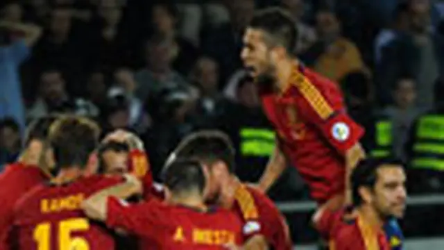 Pertahanan Georgia Bikin Repot Spanyol
