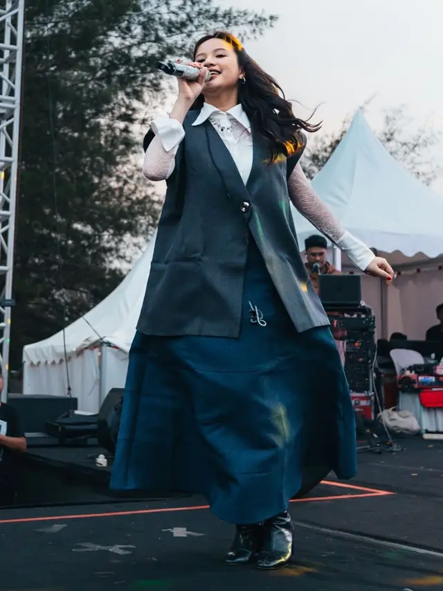 Anggi Marito saat tampil di Bengkulu (Instagram/@anggimarito)