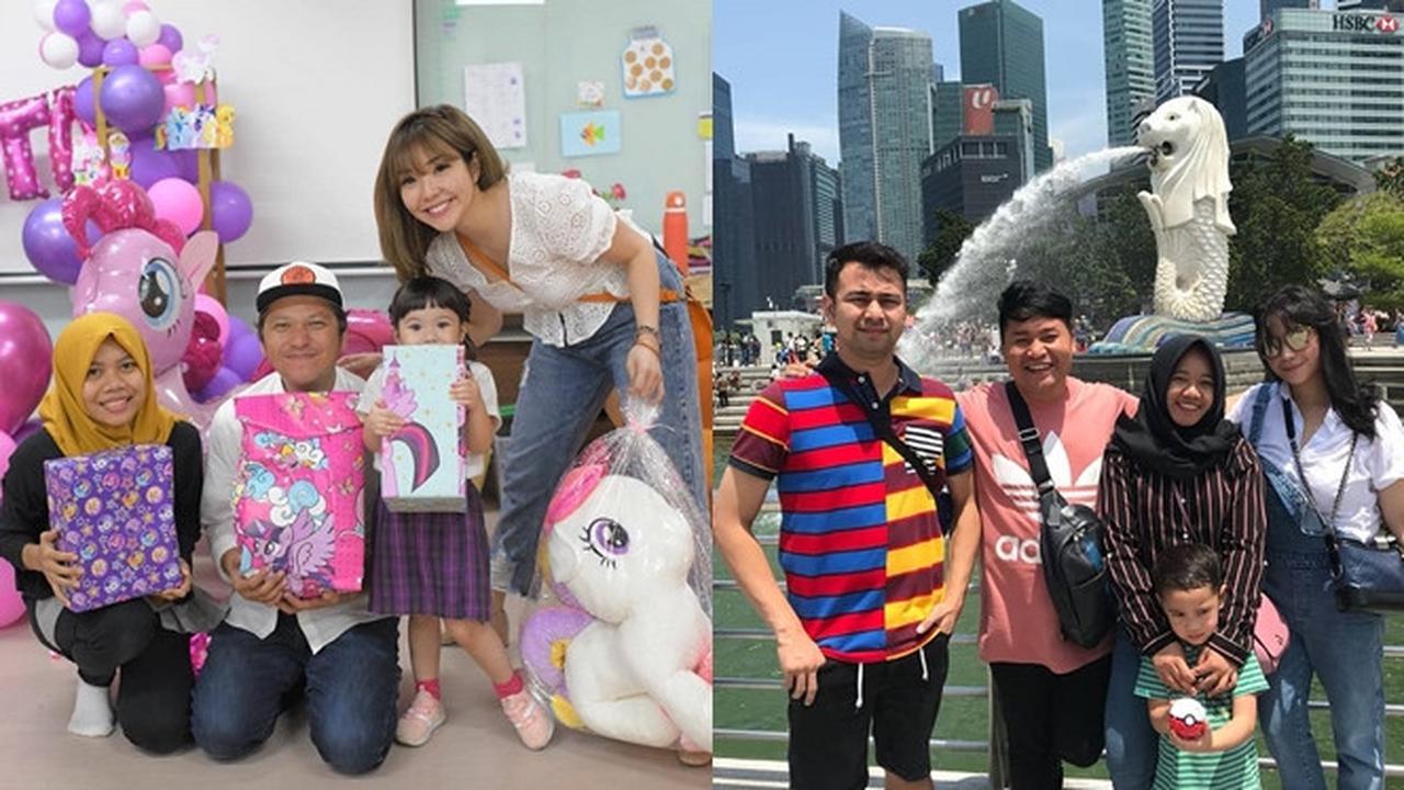 Potret keakraban seleb Tanah Air dan ART-nya