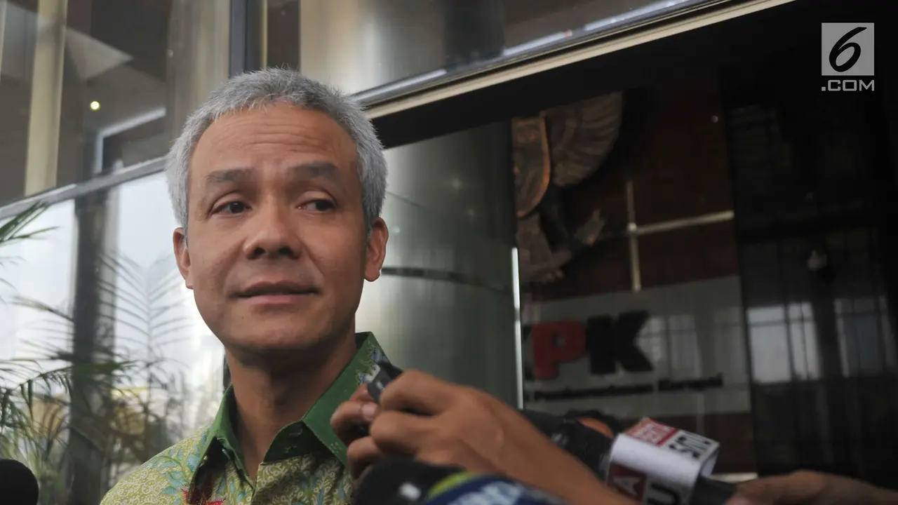 Ganjar Pranowo Diperiksa KPK