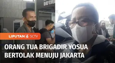 Orang tua Brigadir Nofriansyah Yosua Hutabarat kemarin berangkat dari Jambi menuju Jakarta, untuk menghadiri sidang vonis kasus pembunuhan putranya di Pengadilan Negeri Jakarta Selatan. Orang tua Yosua berharap, seluruh terdakwa dihukum maksimal.