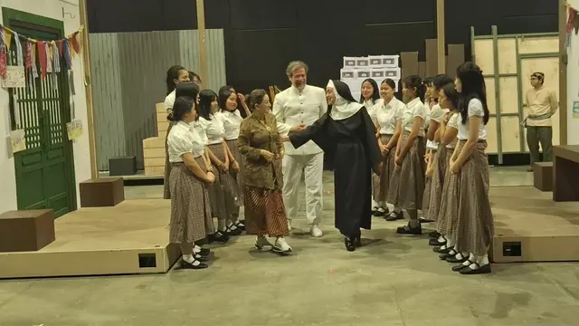 Joane Win memerankan tokoh utama Auw Tjoei Lan © KapanLagi.com/Mathias Purwanto