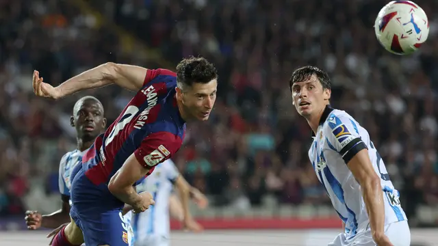 La Liga Spanyol Barcelona vs Real Sociedad