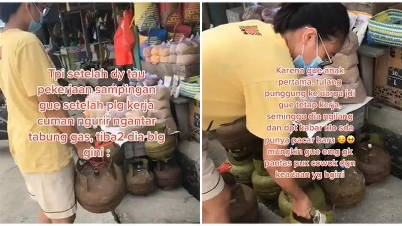 Punya Kerjaan Sampingan Jadi Kurir Antar Tabung Gas, Wanita Ini Diselingkuhi Kekasihnya