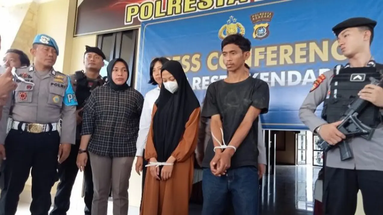 Novi Damayanti, pelaku menantu bunuh mertua di Kendari.