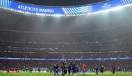 Penampakan stadion markas Atletico Madrid, Metropolitano, di sebuah malam Liga Champions. (Javier SORIANO / AFP)
