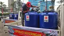 Data BMKG menunjukkan, sebagian besar wilayah Indonesia diprakirakan mengalami awal musim kemarau pada April hingga Juni 2023.  (Liputan6.com/Angga Yuniar)