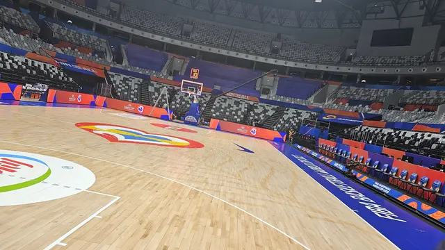 Lapangan utama di Indonesia Arena