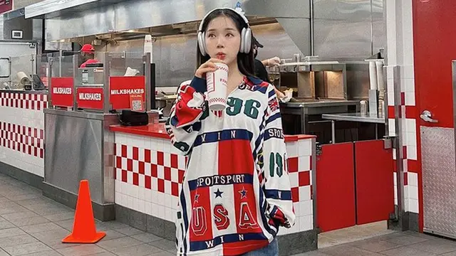 FOTO: Gaya Casual PURE.D, YouTuber yang Kini Jadi Kekasih Jay B GOT7