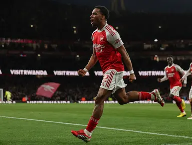 Arsenal berhasil memetik poin penuh dalam laga lanjutan Liga Inggris 2025/2026 melawan Chelsea di Emirates Stadium, London, Minggu (01/03/2026) waktu setempat. (AFP/Adrian Dennis)