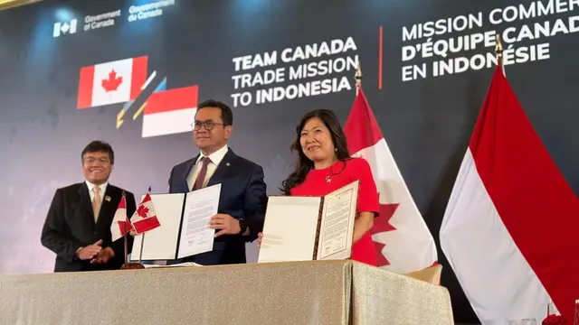 Indonesia dan Kanada telah menandatangani Pernyataan Bersama Penyelesaian Indonesia-Canada Comprehensive Economic Partnership Agreement (CEPA).