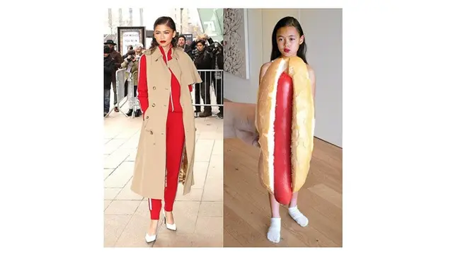 Cosplay Kocak Gaya Pakaian Ala Makanan Ini Bikin Tepuk Jidat