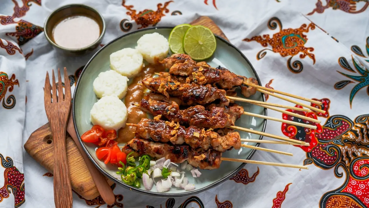 Resep Sate Ayam Saus Kacang yang Empuk dan Beraroma Smoky, Mudah untuk Ibu Recook
