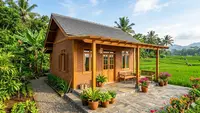 7 Desain Rumah Bata Merah Sederhana dengan Nuansa Hangat ala Desa, Bikin Betah!