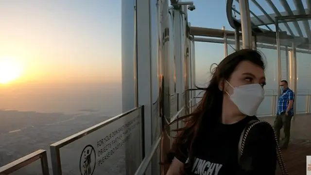 Liburan ke Dubai, Ini 6 Momen Abash Beri Cincin ke Jeje di Puncak Burj Khalifa