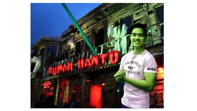 Hasil Editan Foto Kaesang dengan Background Wisata Ini Kocak Abis