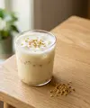 Cara membuat osmanthus milk (AI generated).