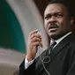 David Oyelowo memerankan Pdt. Martin Luther King Jr. di Selma. Dia mengatakan pengalamannya tumbuh di Nigeria membantunya mendekati pekerjaan sebagai sosok ikonik dengan beban yang lebih sedikit daripada yang mungkin dilakukan oleh aktor Amerika. (AP)