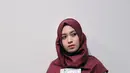 Laila Fasha, Finalis Puteri Muslimah Indonesia 2016 dari Jakarta.  (Adrian Putra/Bintang.com)