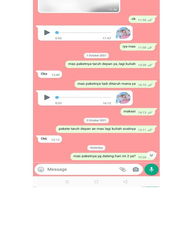 Simpan Nomor, 7 Chat Netizen dengan Kurir Paket Ini Bak Teman Sendiri