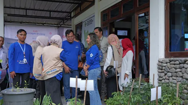 Gelaran kampanye 'Ayo Cegah Stunting' atau ACS dilakukan di Nagari Guguak, Kabupaten Padang Pariaman, Sumatera Barat (Sumbar).