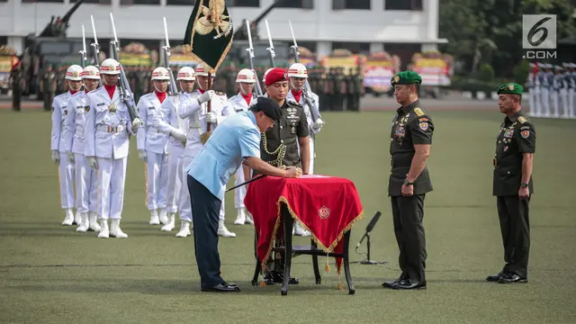Sertijab KSAD Jenderal Andika Perkasa