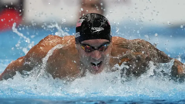 FOTO: Raih 5 Medali Emas, Caeleb Dressel Raja Renang di OIimpiade Tokyo 2020